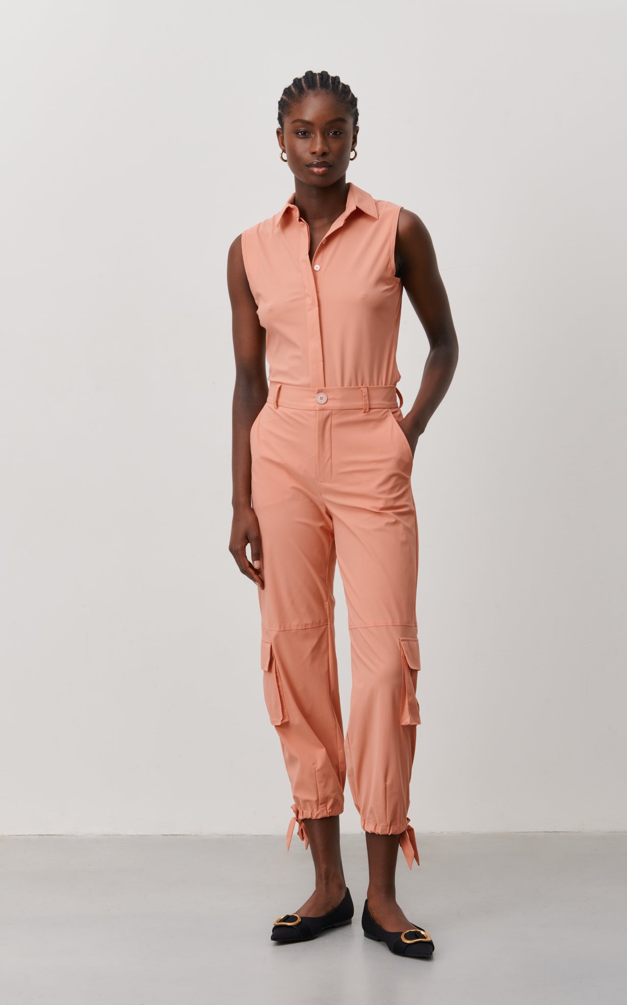 Clara Pants | White