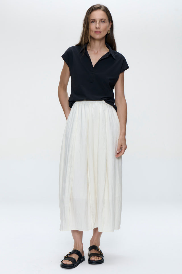 Kitty top technical jersey | Black