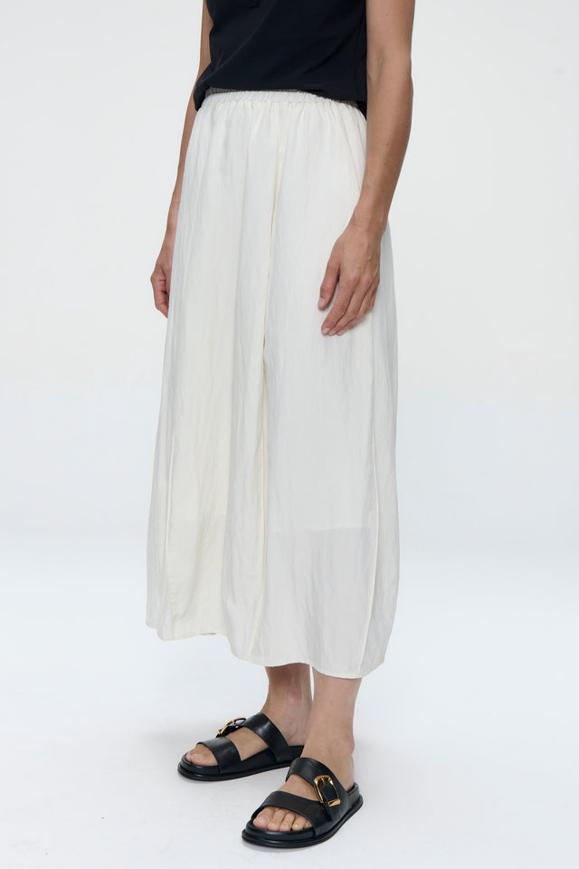 Reiki viscose skirt | Off White