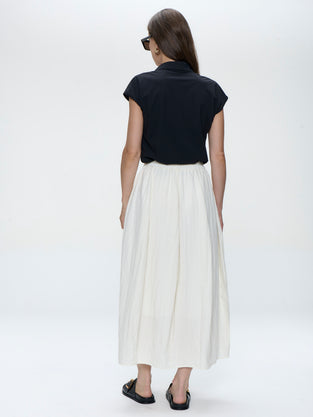 Kitty top technical jersey | Black