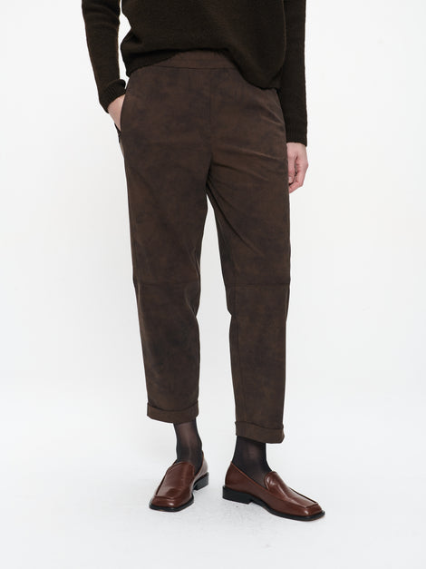 Daphne pants technical jersey | Brown