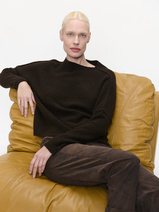 Daphne pants technical jersey | Brown