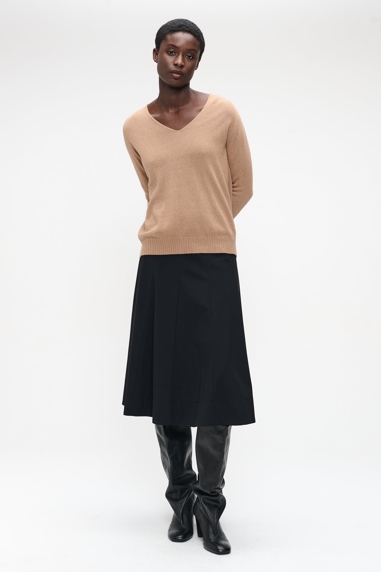 Pullover Cashmere blend 2479 | Camel