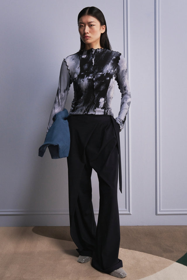 Enny pants technical jersey | Blue