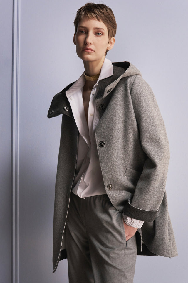 Irlanda hoody winter jacket | Grey