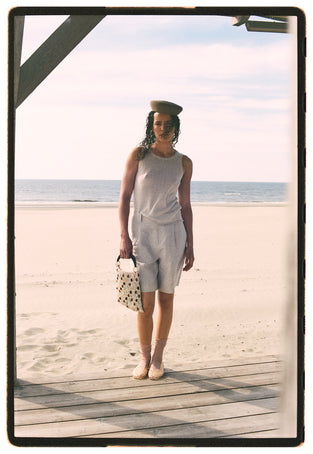 Nariko linnen pants | Beige