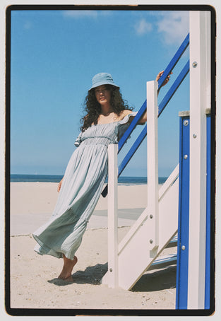 Yoko summer dress | Light Grey