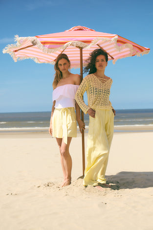 Summer Pullover E25102 | Yellow