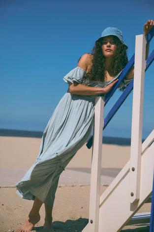 Yoko summer dress | Light Grey