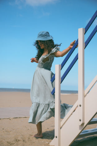 Yoko summer dress | Light Grey