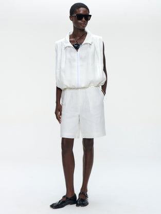 Rin linnen vest | Off White