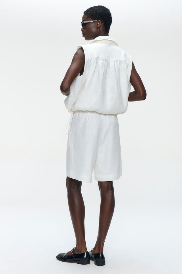 Nariko linnen pants | Off White