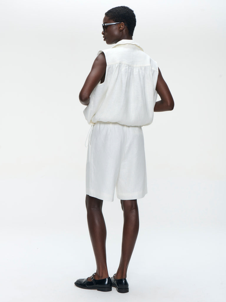 Nariko linnen pants | Off White