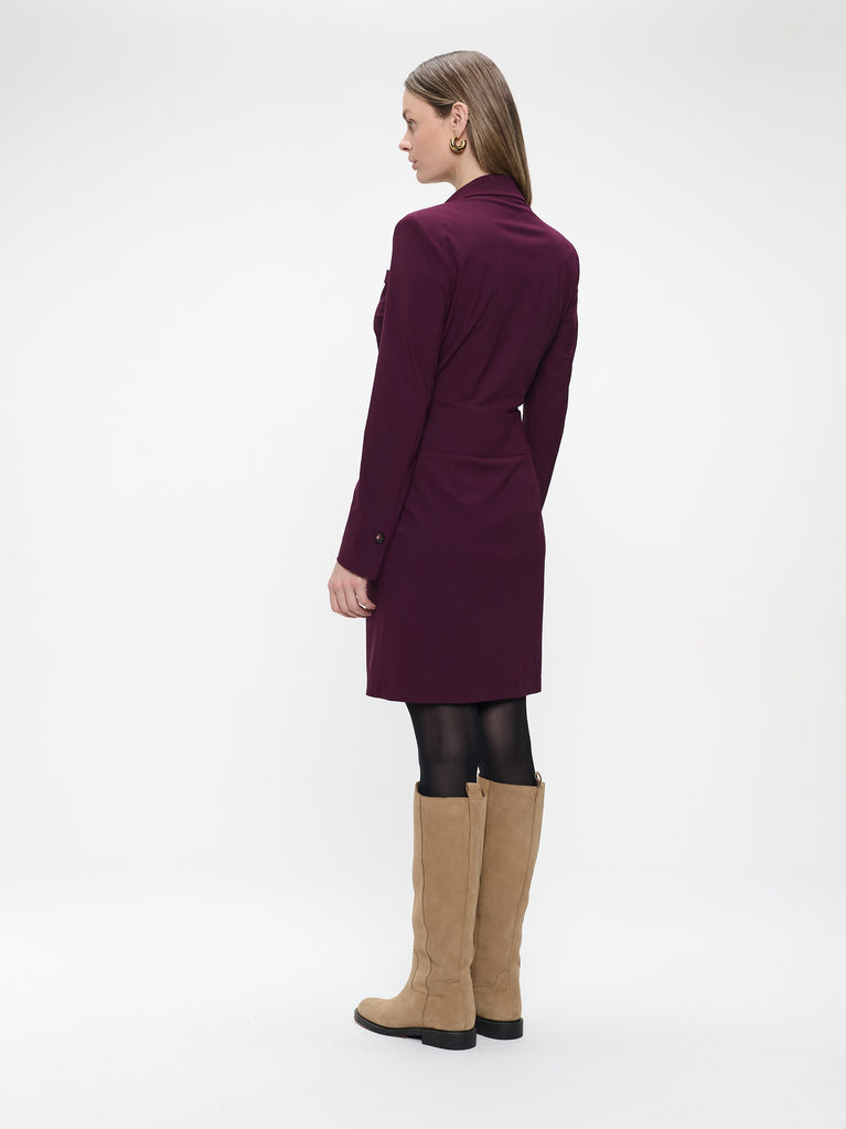 Laura dress technical jersey | Cherry