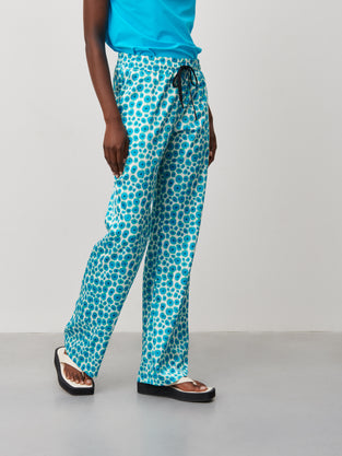 Carola Pants | Aqua