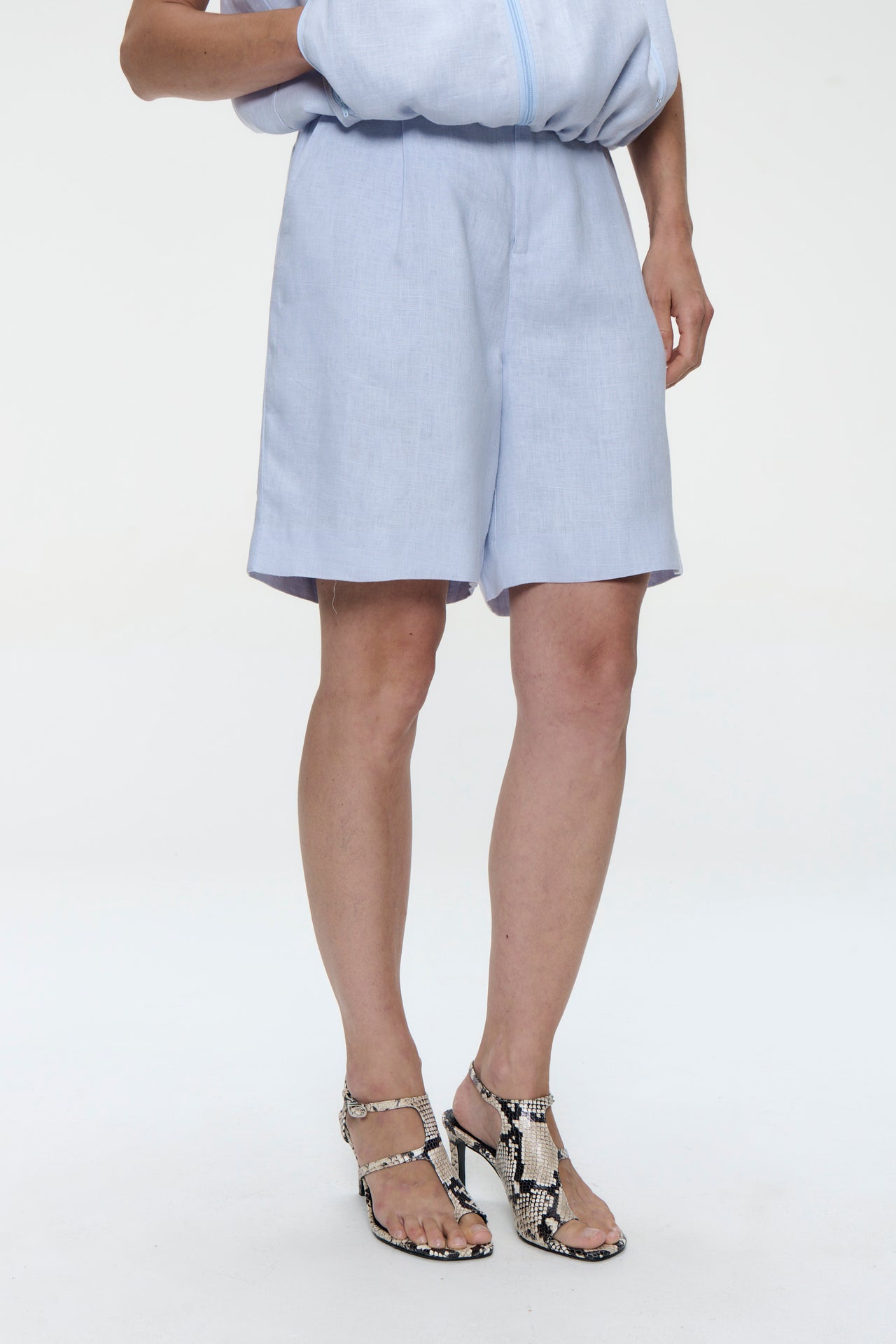 Nariko linnen pants | Light blue
