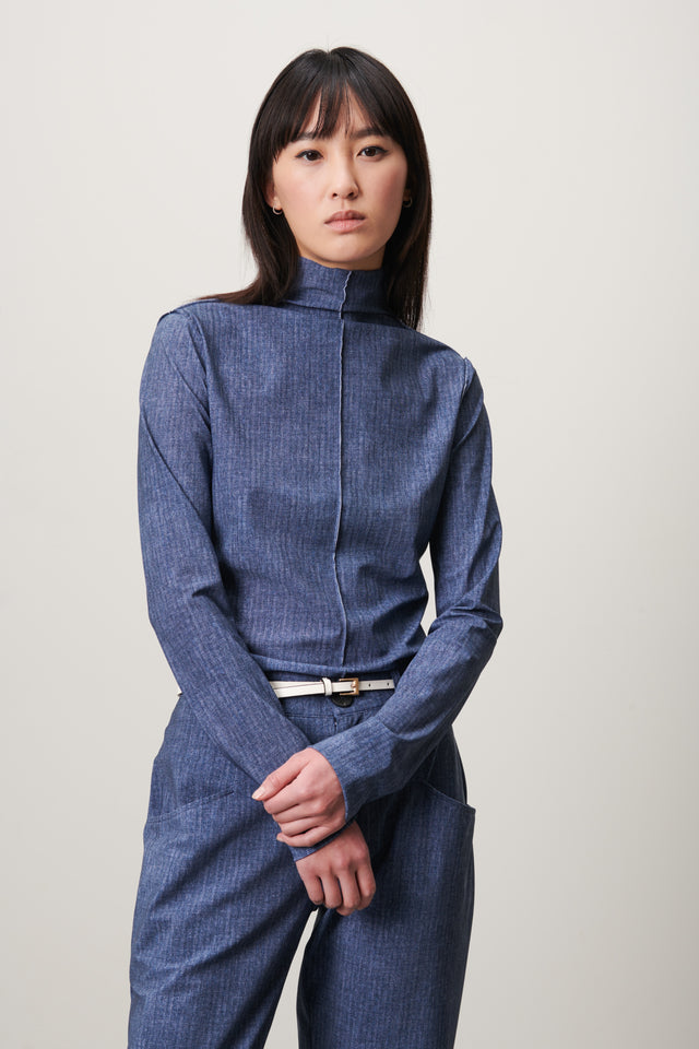 Maglia tecnica Zara Top | Jeans blu