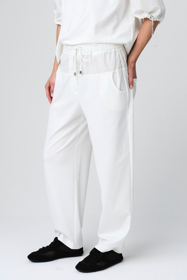 Jordi pants soft Punto Milano jersay | Off White