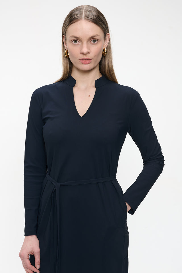Gerrie dress technical jersey | Black