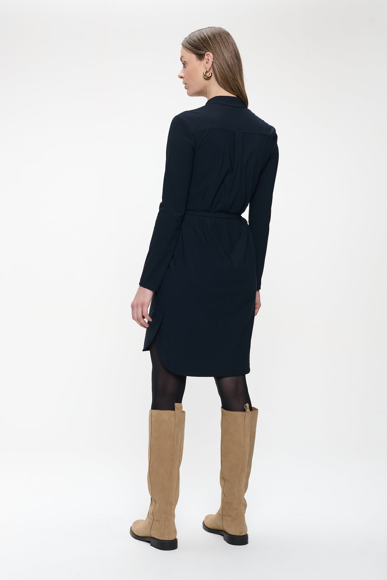 Gerrie dress technical jersey | Blue