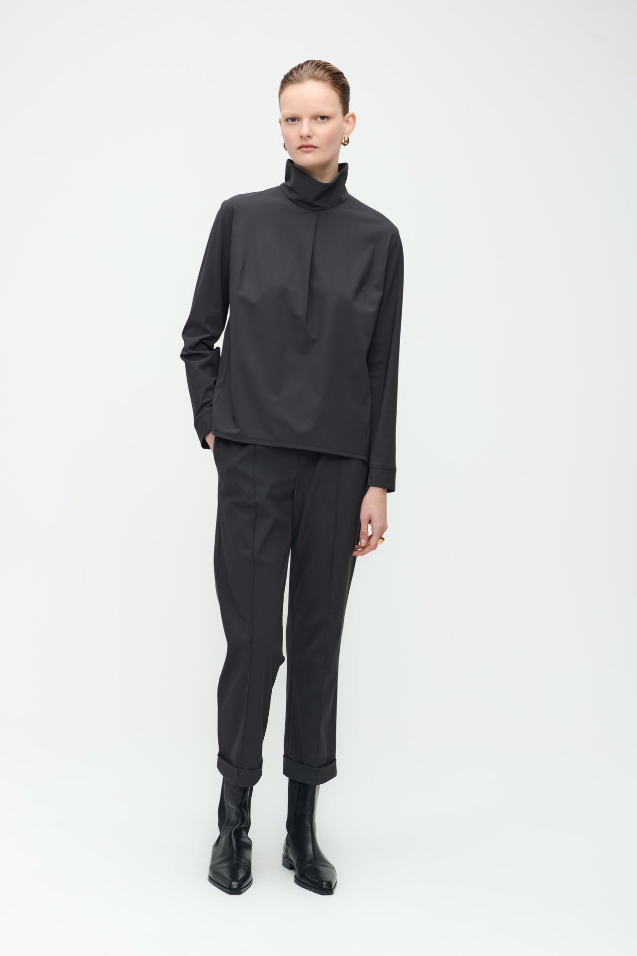 Dolche Vita Top Technical Jersey | Dark Grey