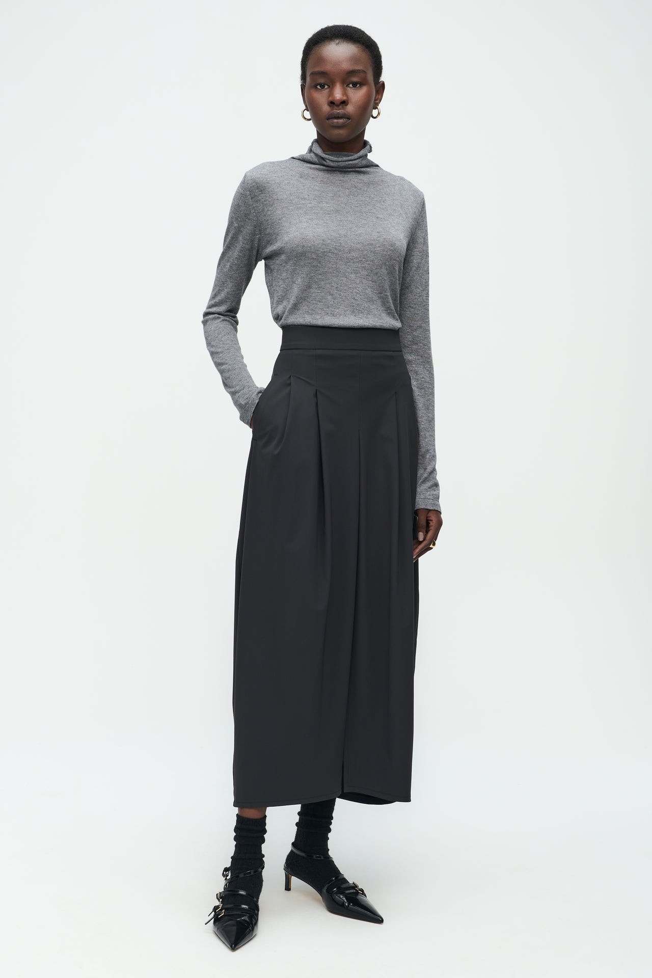 Jack Skirt Technical Jersey | Dark Grey