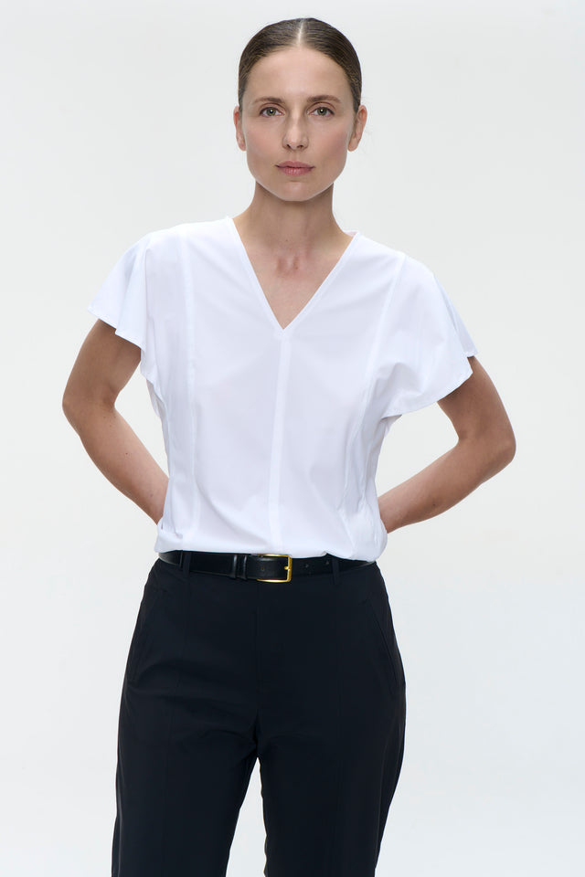 Eilis top technical jersey | White