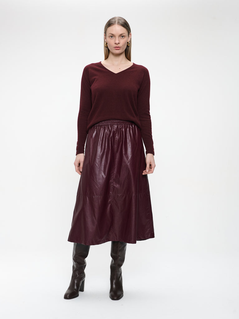 Pullover Cashmere blend 2479 | Bordo