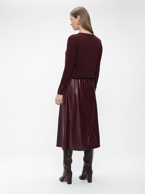 Pullover Cashmere blend 2479 | Bordo