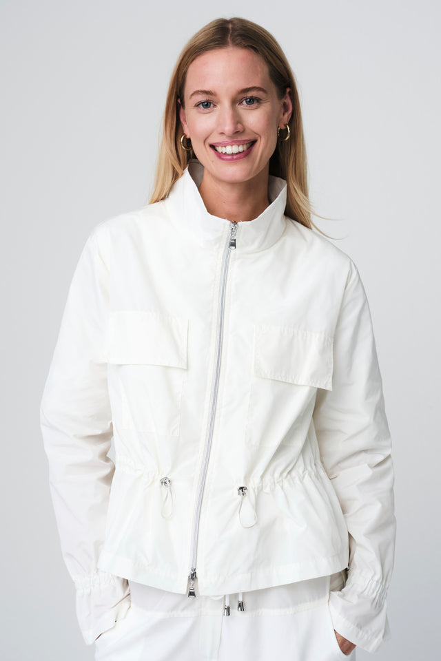 Manola taffeta jacket | Off White