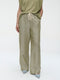 Folly linnen pants | Green Melange