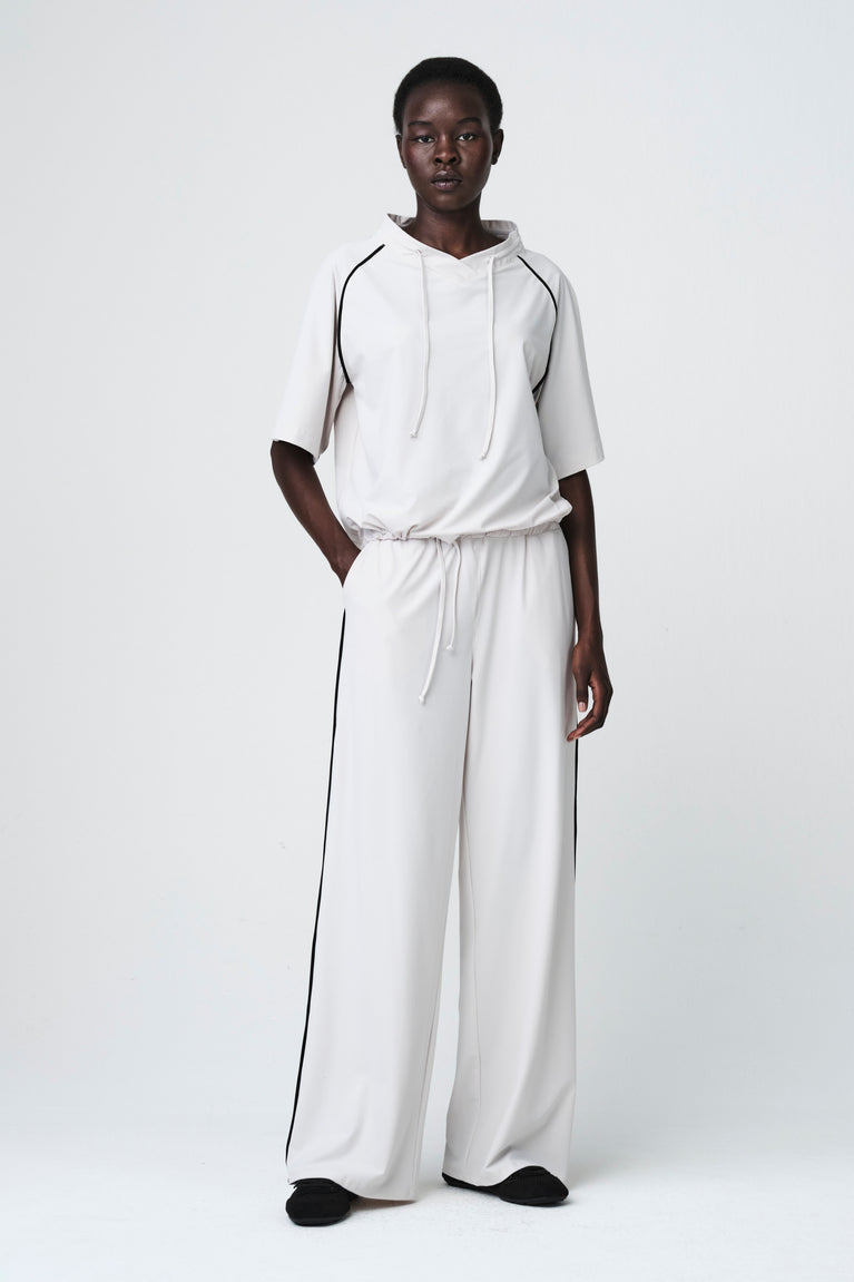 SimoneP structure tech jersay pants | Sand