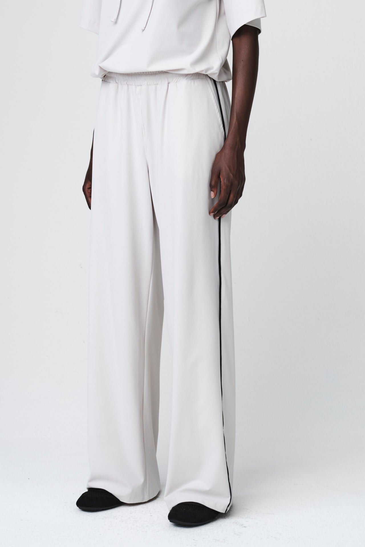 SimoneP structure tech jersay pants | Sand