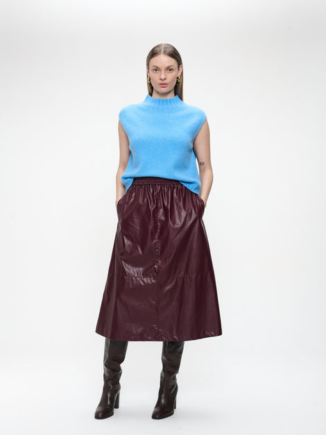 Alpaca Vest H24179 | Sky