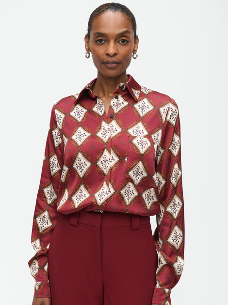 Sisi Blouse | Bordo