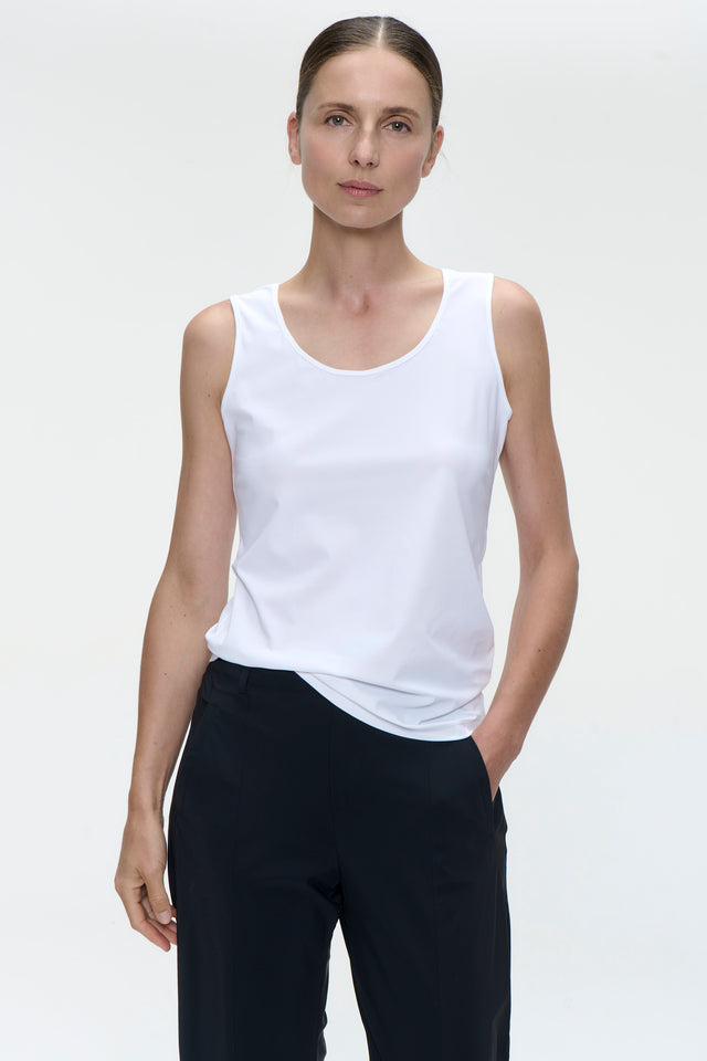Jessy top technical jersey | White