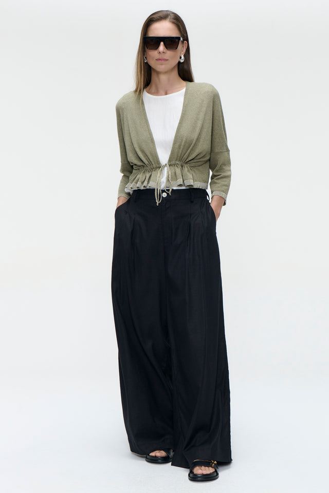 Cardigan viscose mix 2020 | Soft Green