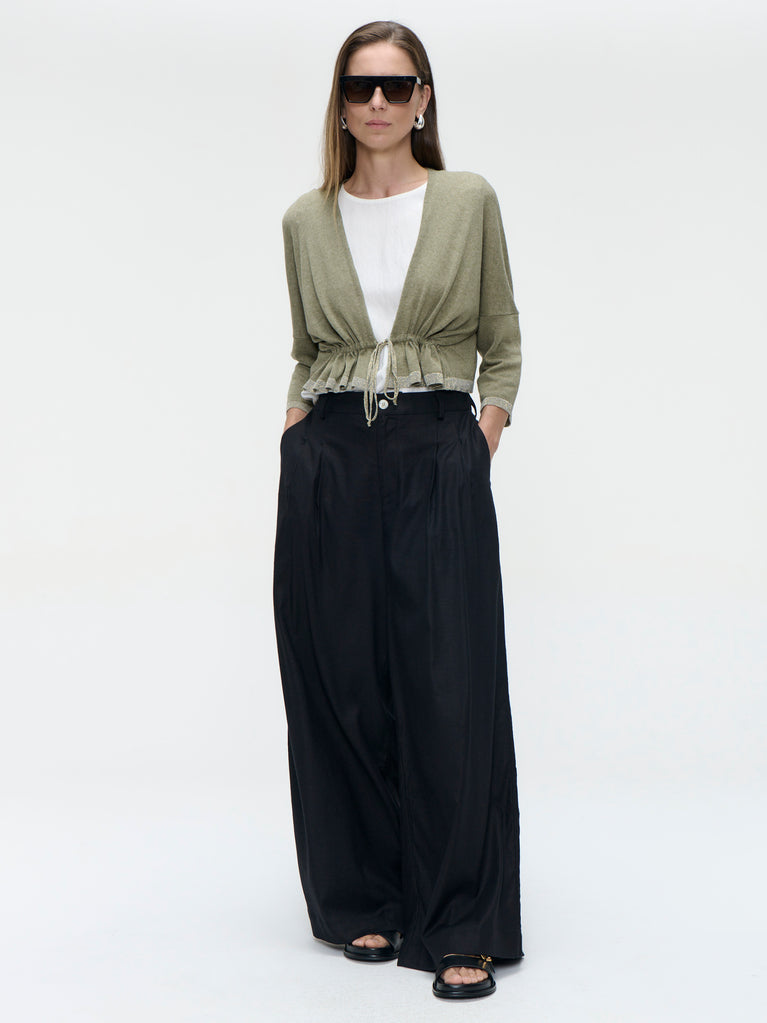 Cardigan viscose mix 2020 | Soft Green