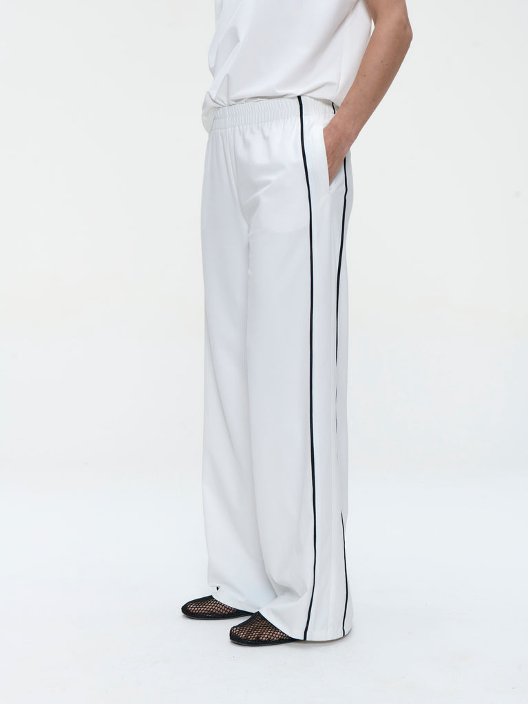 Vaya pants technical jersey | White