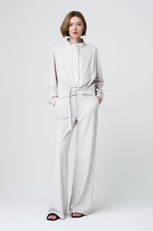 Ian jacket technical jersey | Sand