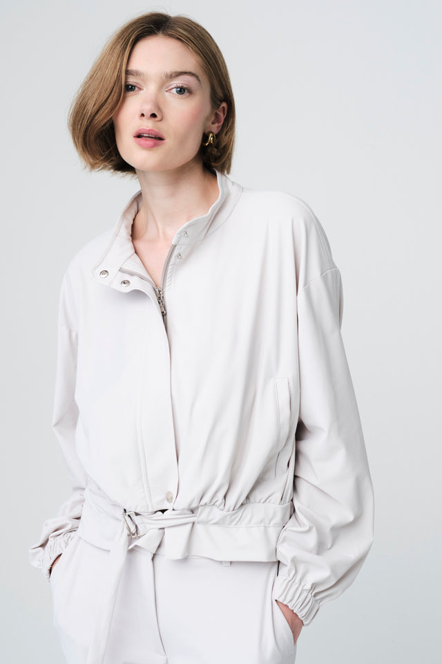 Ian jacket technical jersey | Sand