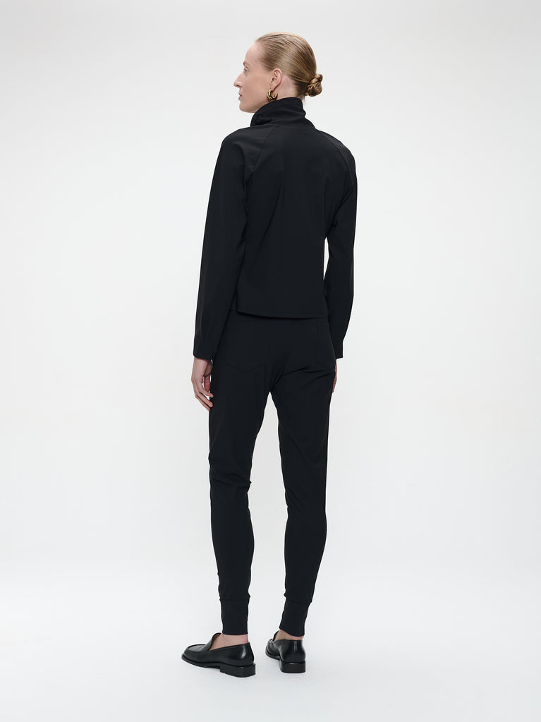 John strech technical jersey pants | Black