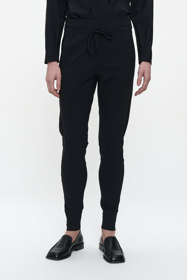 John strech technical jersey pants | Black