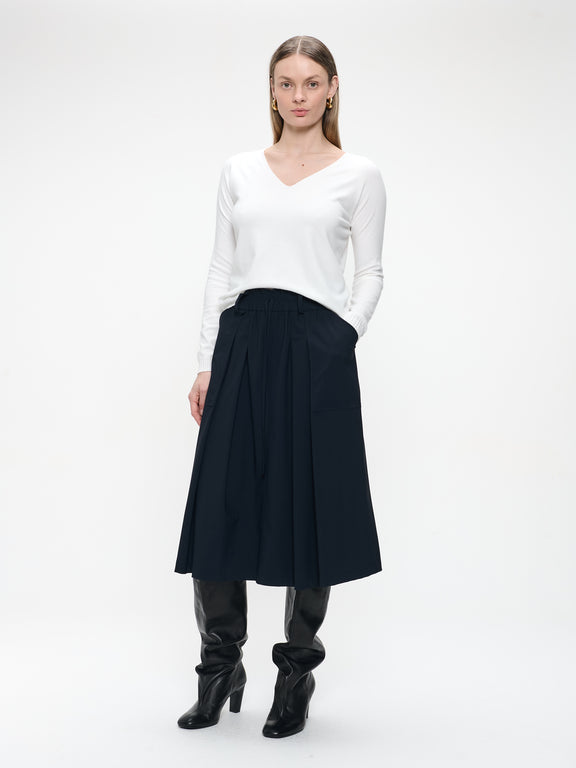 Pullover seamless viscose NB186 | Off White