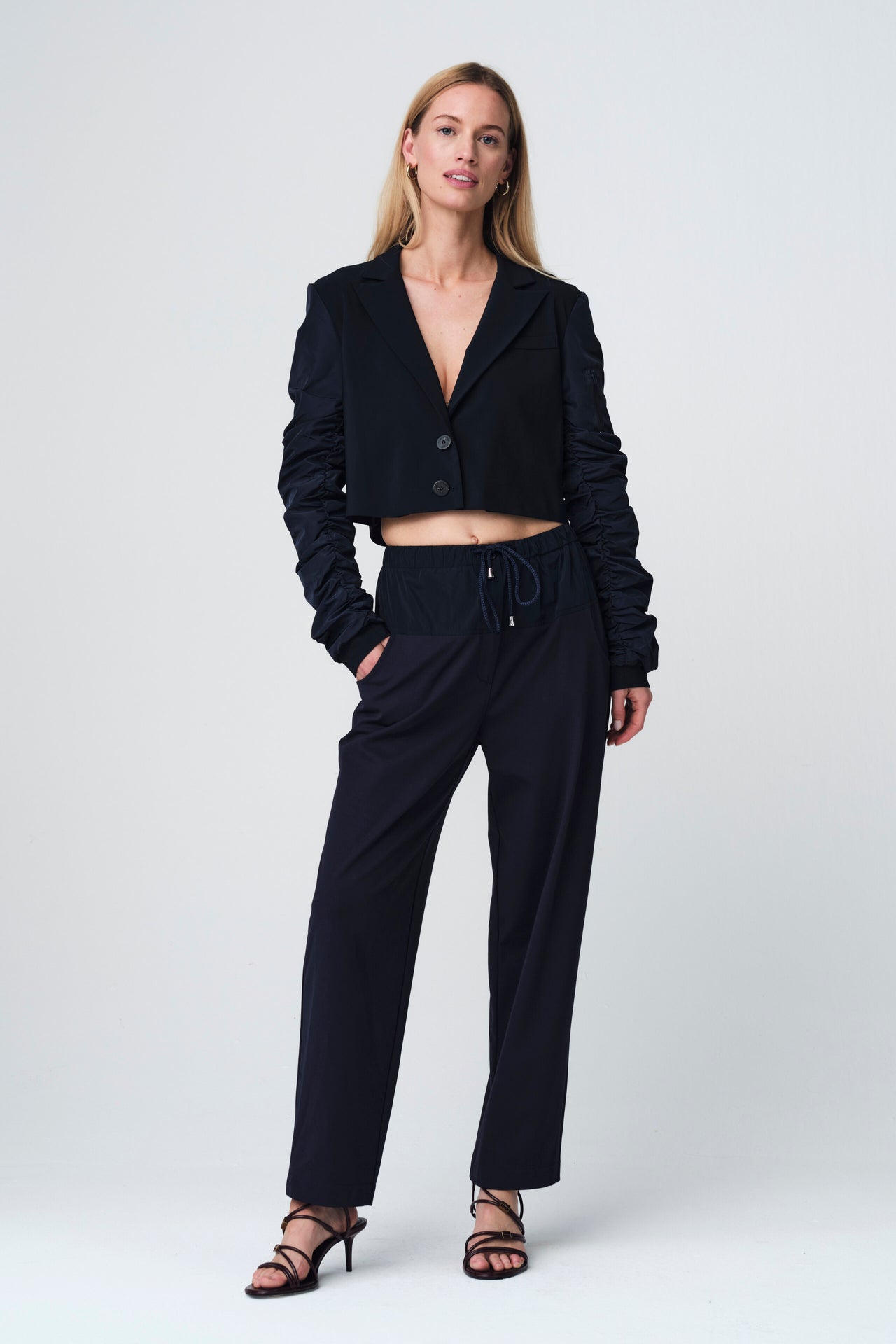 Jordi pants soft Punto Milano jersay | Blue