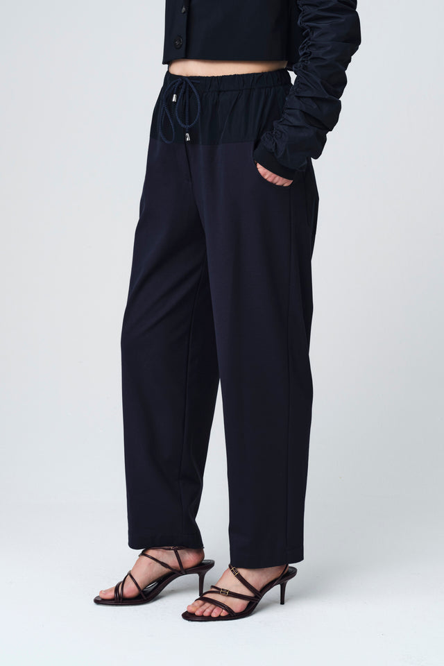 Jordi pants soft Punto Milano jersay | Blue