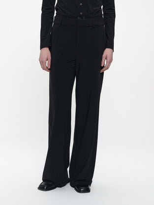 Inka pants brush tech jersey | Black