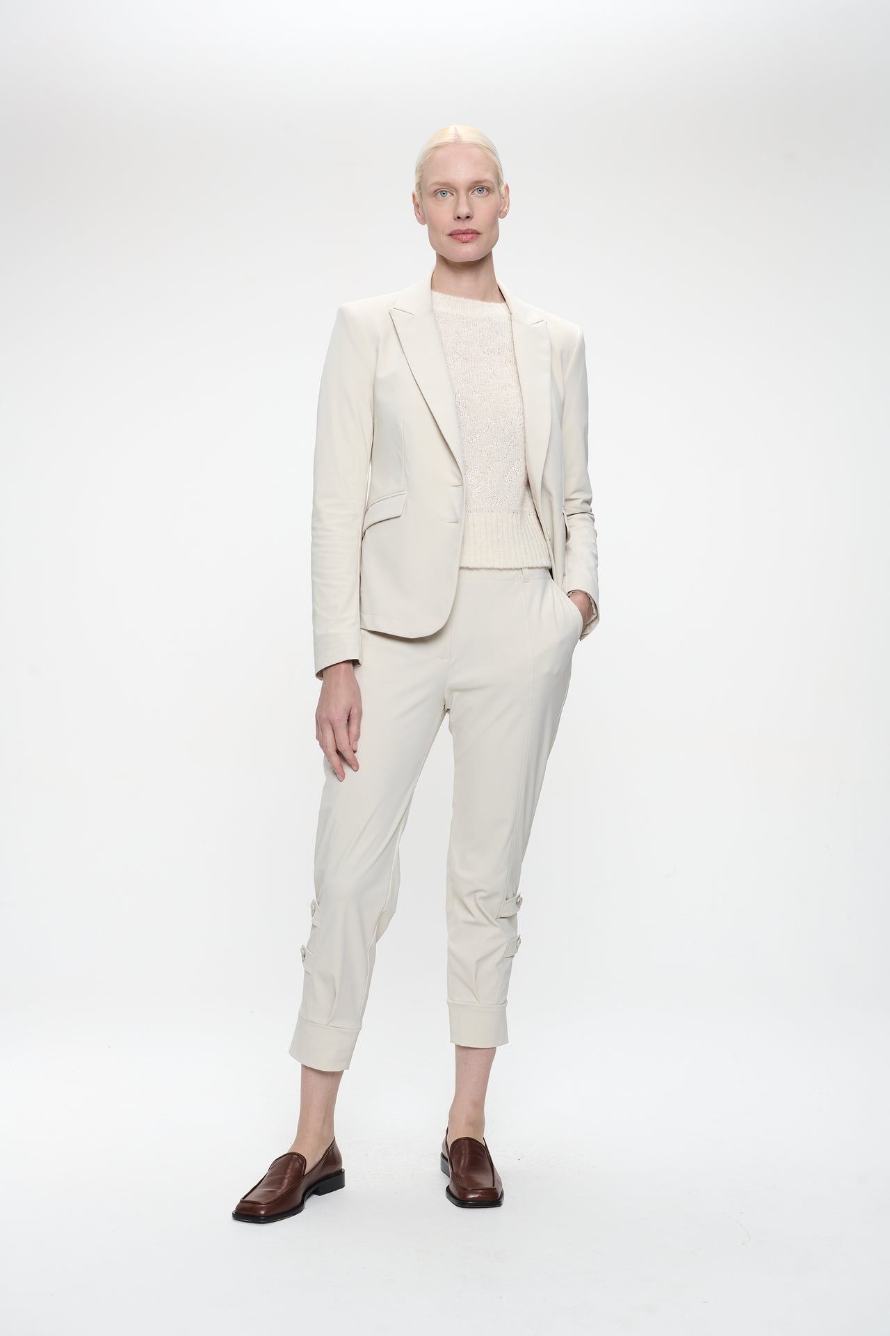 Delia pants brush tech jersey | Off White