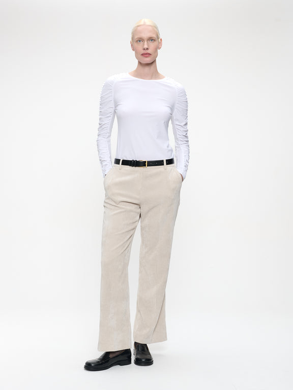 Carlina Top Technical Jersey | White