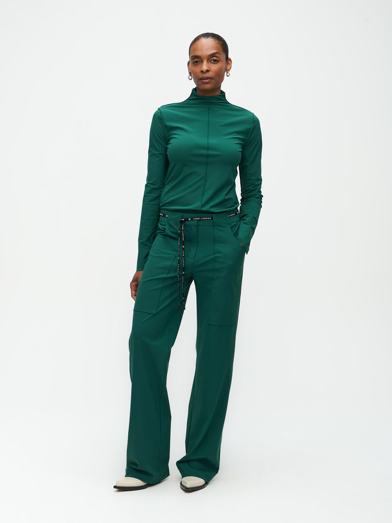 Cady Pants Technical Jersey | Green